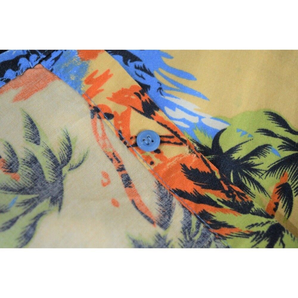 Puritan Ocean Beach Men's Size 2XLT Casual Button Front Shirt - Picture 10 of 11